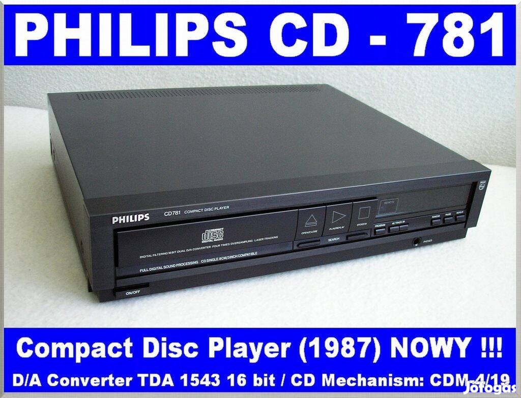 Keresek: Philips CD-780 Vagy 781 Tipusú CD Lejátszót Keresek