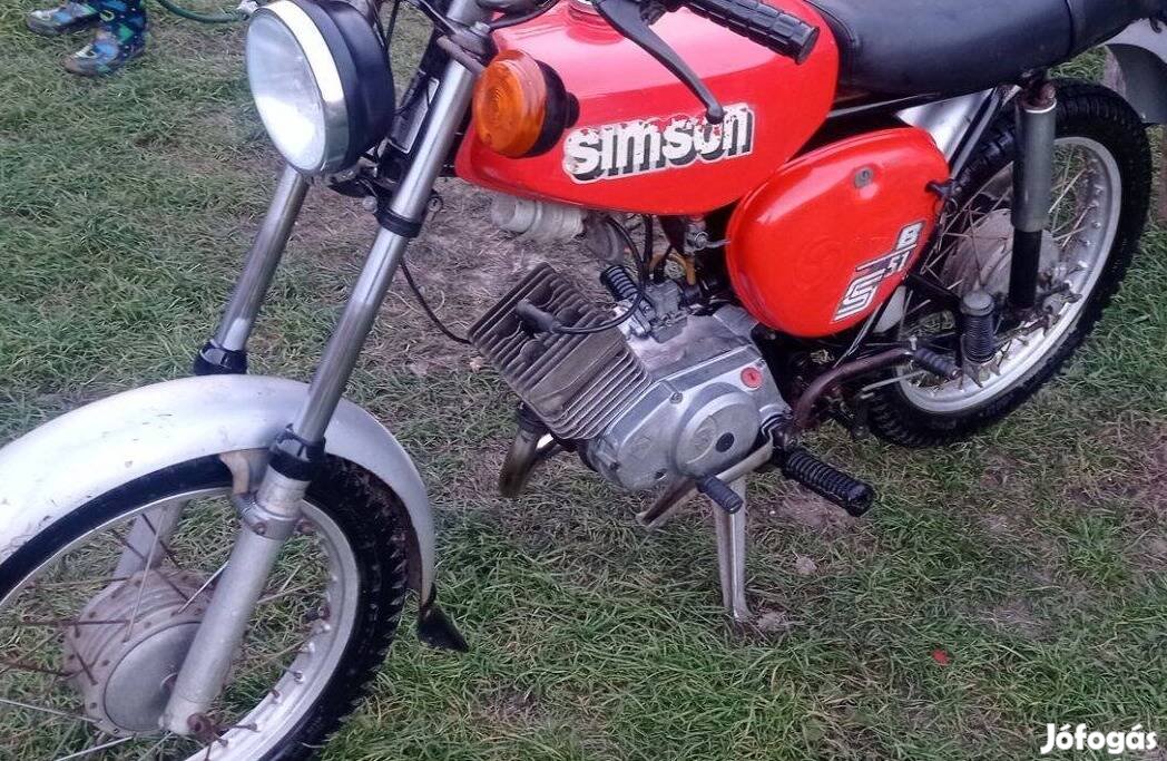 Keresek: Simson S51 motorkerékpárt bármilyen állapotban Enduro electronic b N