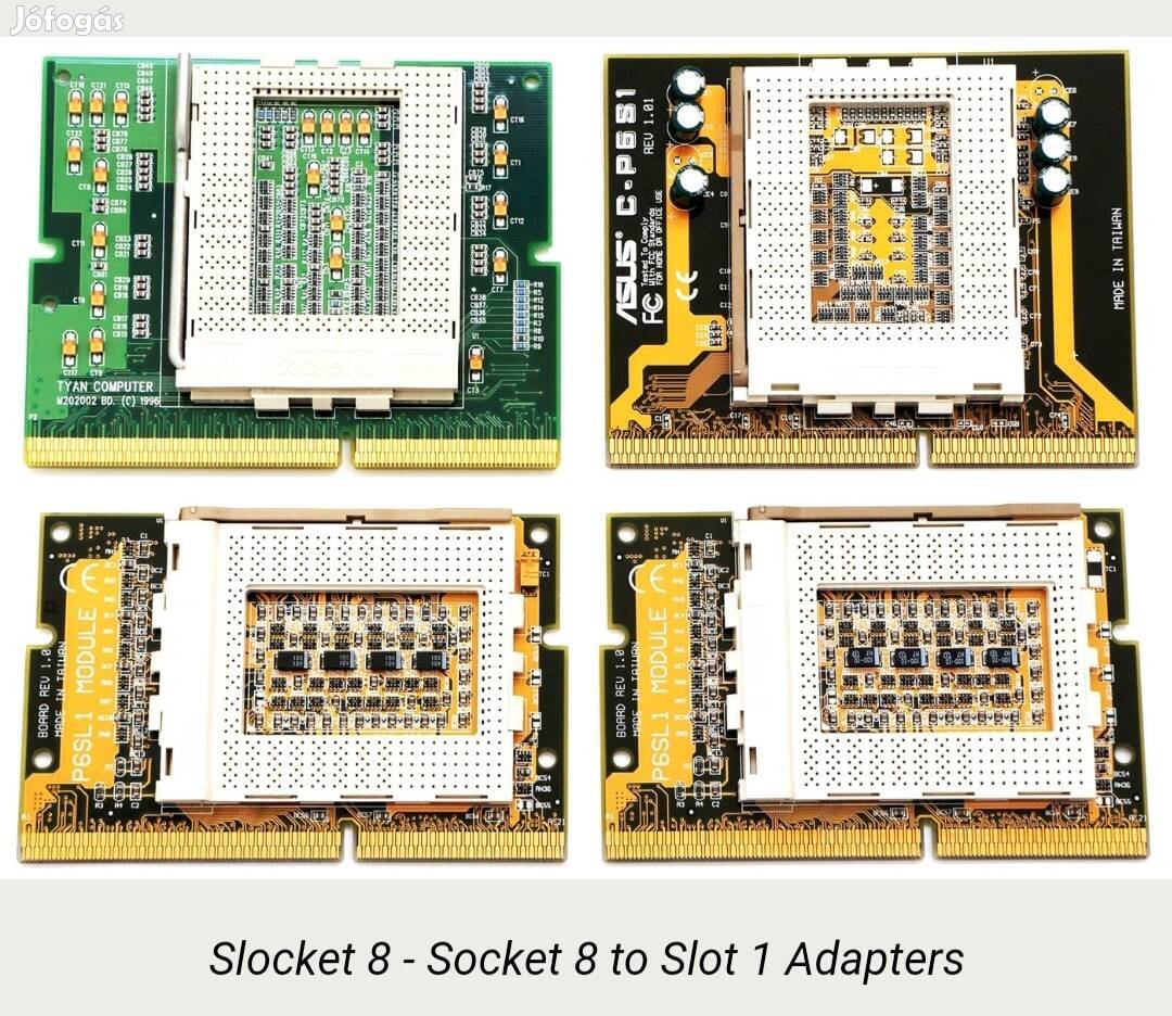 Keresek: Socket 8 to Slot 1 adapter, átalakító cpu processzor foglalat