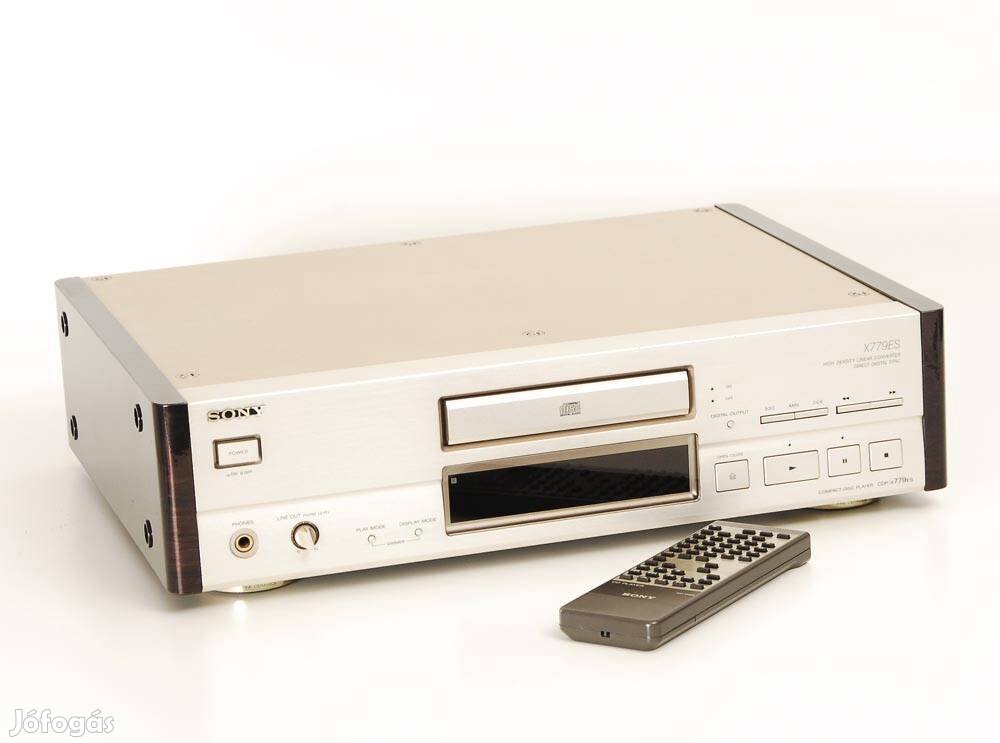 Keresek: Sony CDP-X779Es pezsgő színű CD lejátszó hi-fi hofi