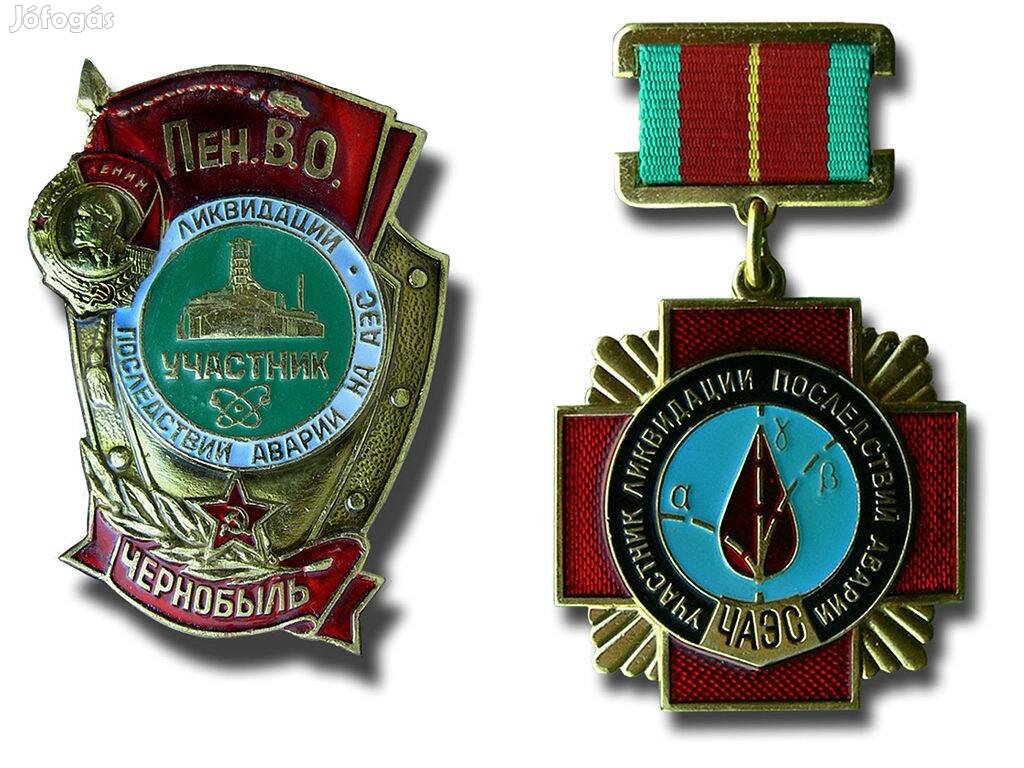 Keresek: Szovjetuniós Csernobili likvidátor kitüntetést vennék! 