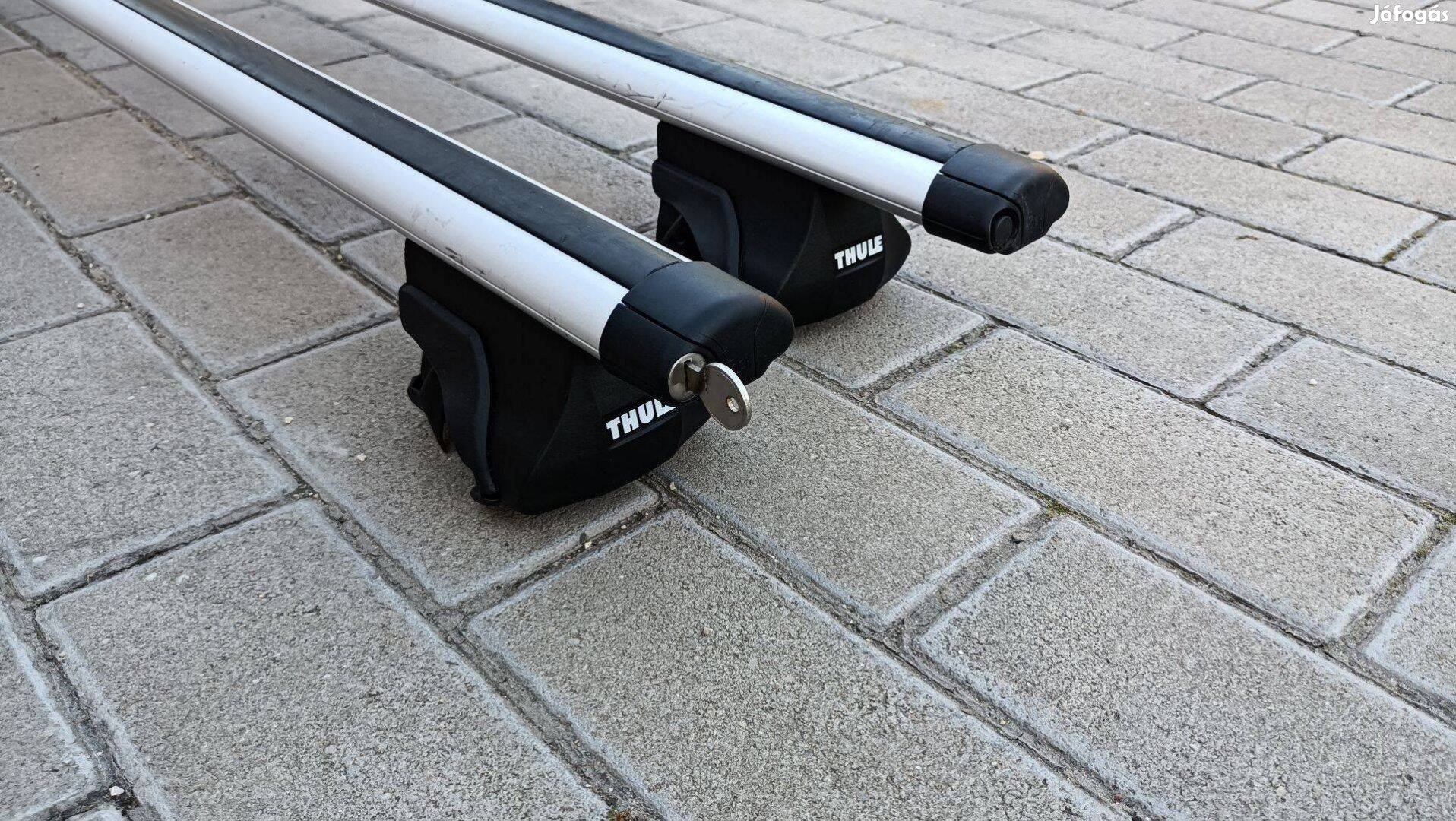 Keresek: Thule zárható tetőtartó 108 cm, aluminium alig használt!