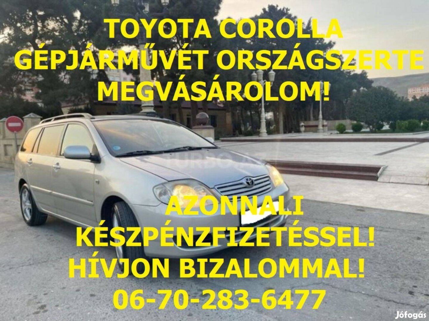 Keresek: Toyota Corolla Wagon gépjárművet keresek