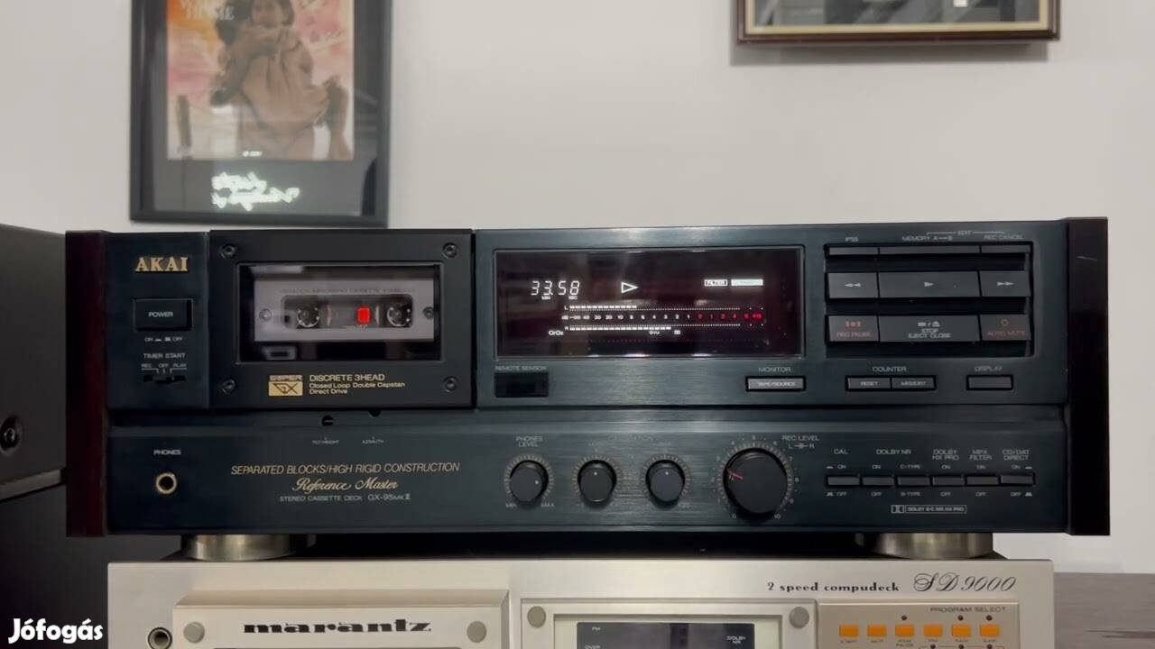 Keresek: Vásárolnék Akai Gx-95 Mkii kazettás deck magnó magnódeck