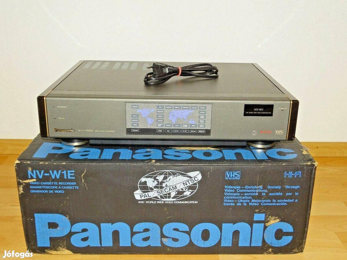 Keresek: Vásárolnék Panasonic NV-W1 NV-W1E VHS Video videómagnó