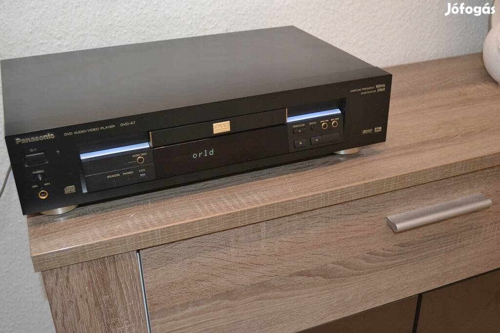 Keresek: Vásárolnék Panasonic Technics DVD-A7 A7 DVD CD lejátszó