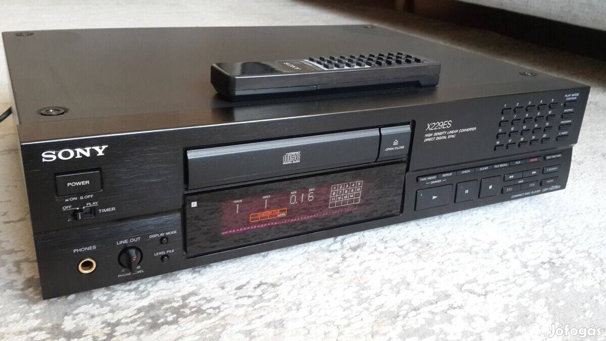 Keresek: Vásárolnék Sony CDP-X229Es CDP X229Es CD lejátszó