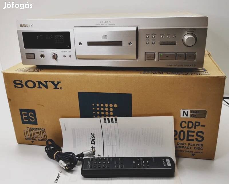 Keresek: Vásárolnék Sony CDP-XA20Es XA20Es CD lejátszó