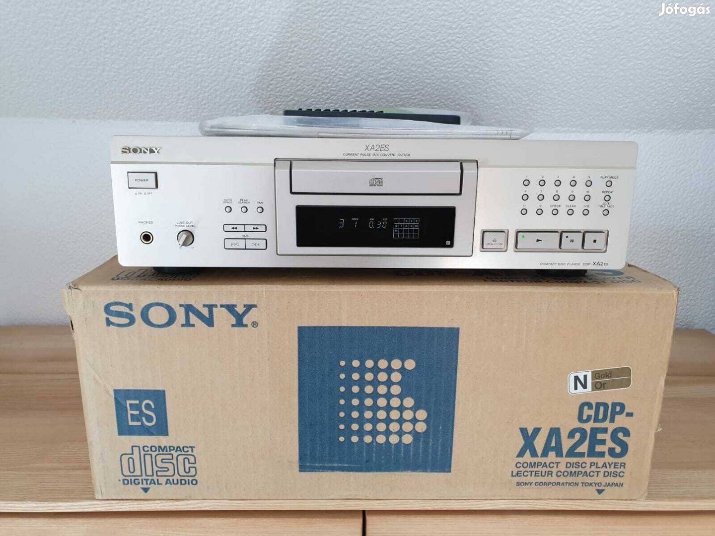 Keresek: Vásárolnék Sony CDP-XA2Es XA2Es CD lejátszó