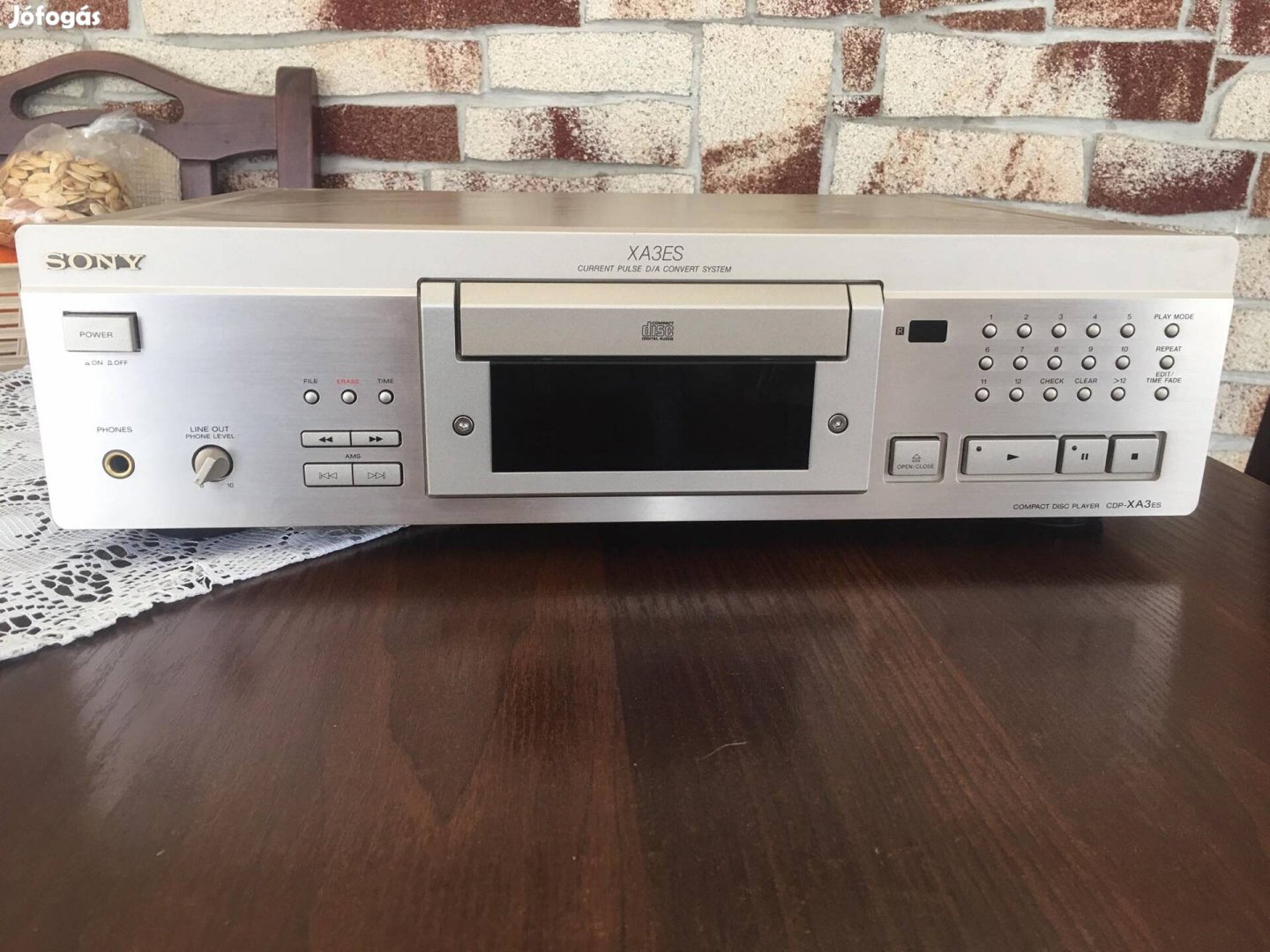 Keresek Vásárolnék Sony CDP-XA3Es CDP XA3Es CD lejátszó