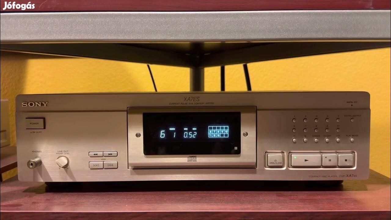 Keresek: Vásárolnék Sony CDP-XA7Es XA7Es CD lejátszó