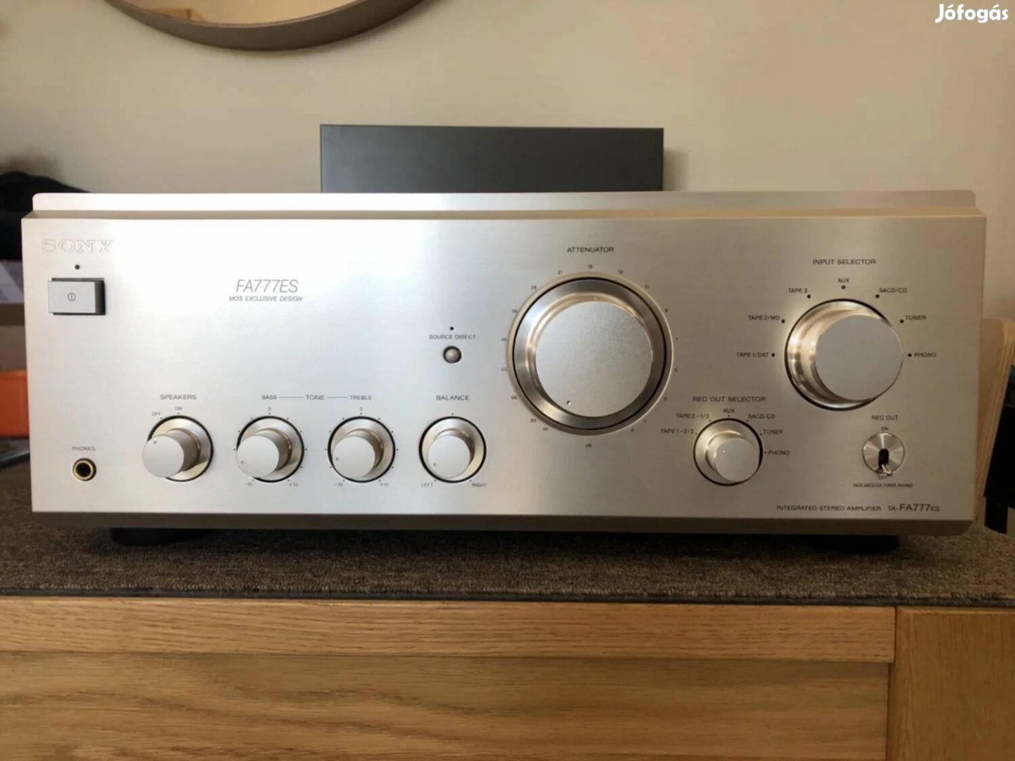 Keresek: Vásárolnék Sony Fa777Es TA-Fa777Es hifi erősítő