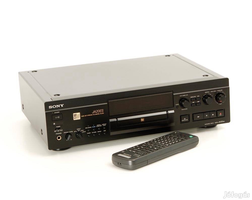 Keresek: Vásárolnék Sony MDS-JA20Es MDS JA20Es MD Minidisc deck lejátszó