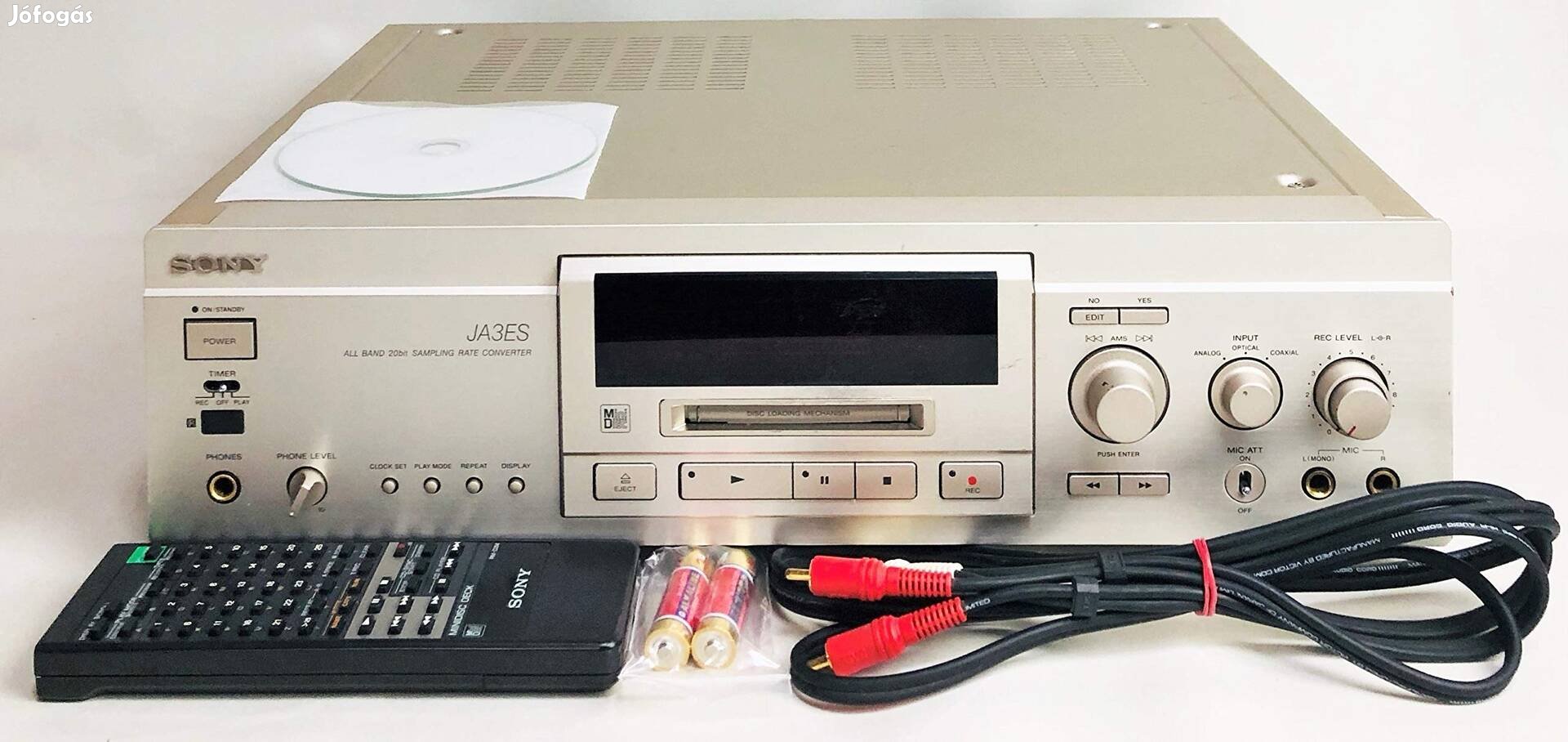 Keresek: Vásárolnék Sony MDS-JA3Es JA3Es MD Minidisc Mini Disc deck