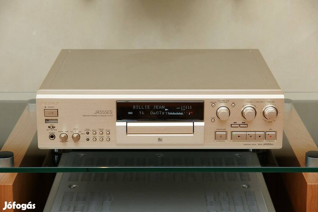 Keresek: Vásárolnék Sony MDS-JA555Es JA555Es MD Minidisc deck lejátszó