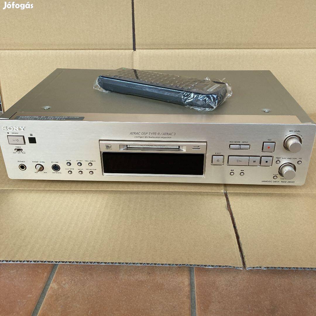 Keresek: Vásárolnék Sony MDS-JB940 QS MD Minidisc deck lejátszó