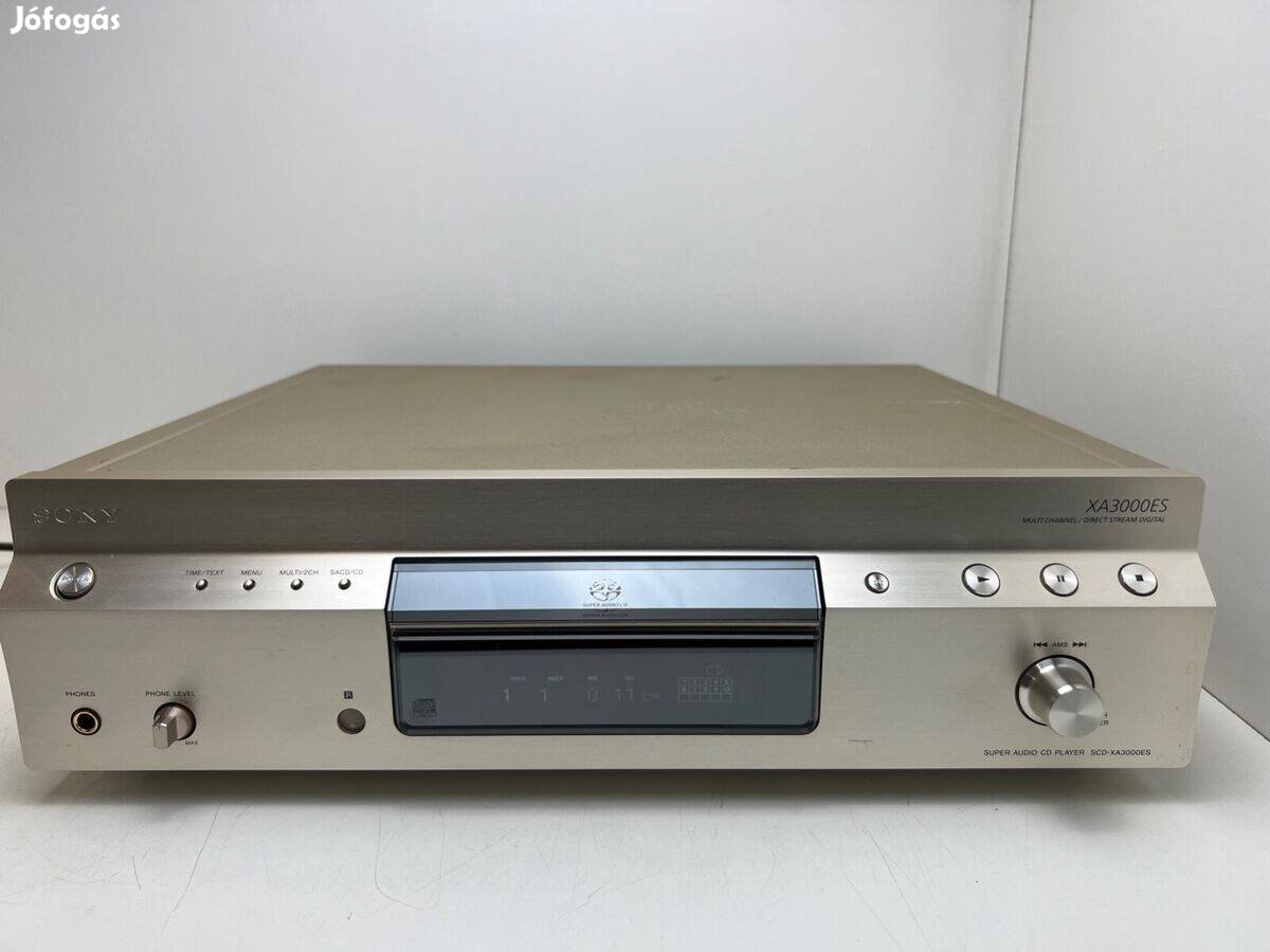 Keresek: Vásárolnék Sony SCD-XA3000Es XA3000Es CD SACD lejátszó