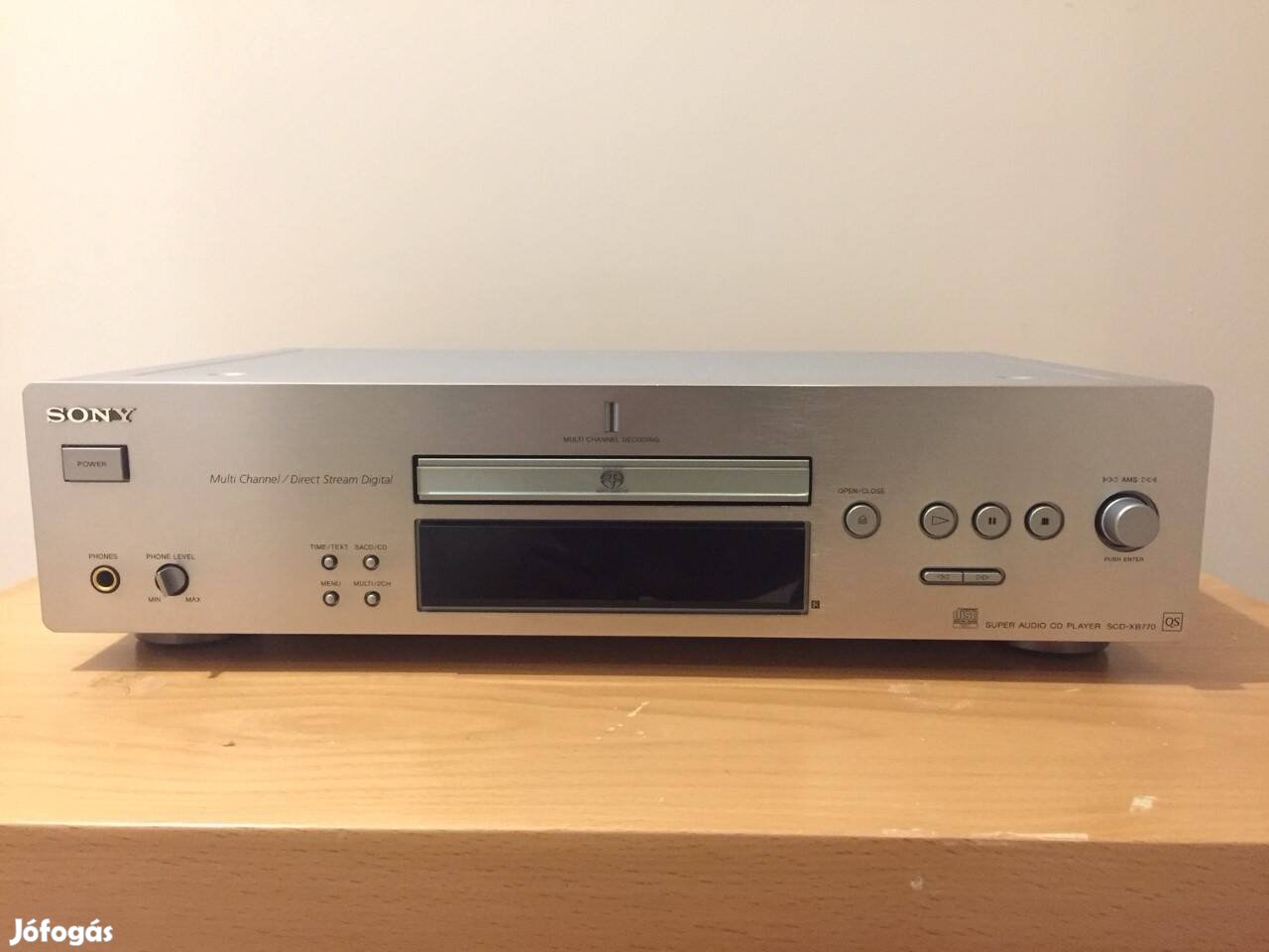 Keresek: Vásárolnék Sony SCD-XB770 QS CD SACD lejátszó