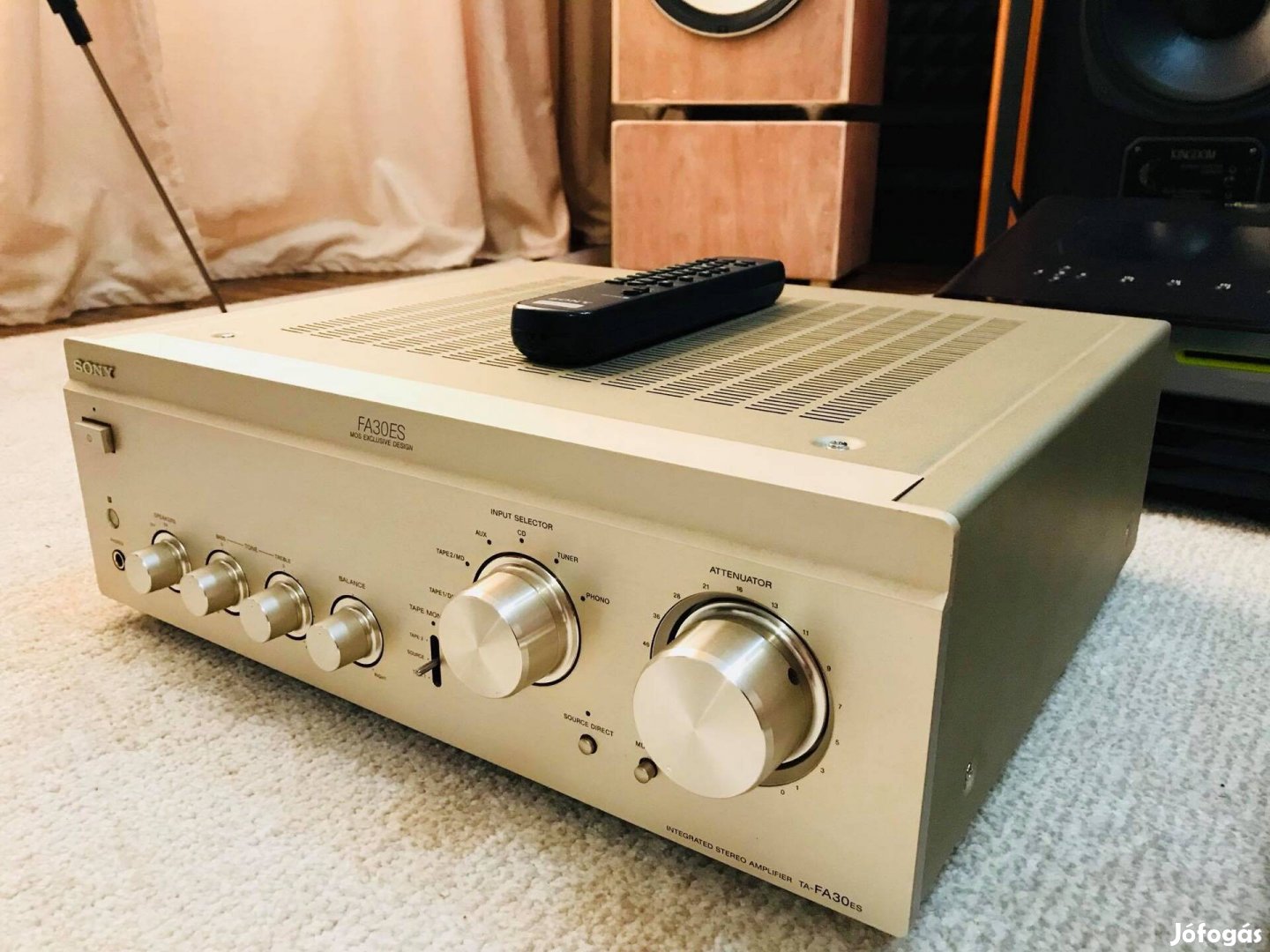 Keresek Vásárolnék Sony TA-Fa30Es TA Fa30Es sztereó erősítő