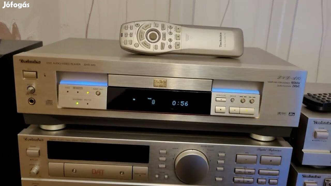 Keresek: Vásárolnék Technics DVD-A10 DVD A10 DVD CD lejátszó