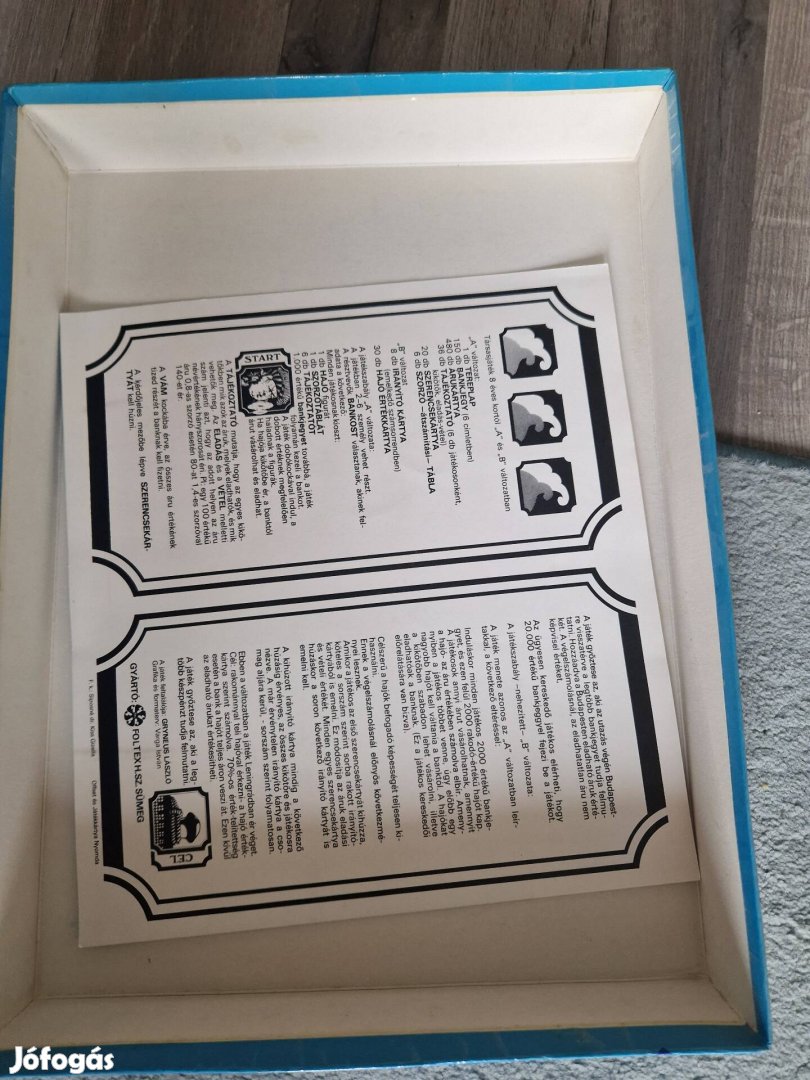 Kereskedj Okosan! Retro társasjáték!