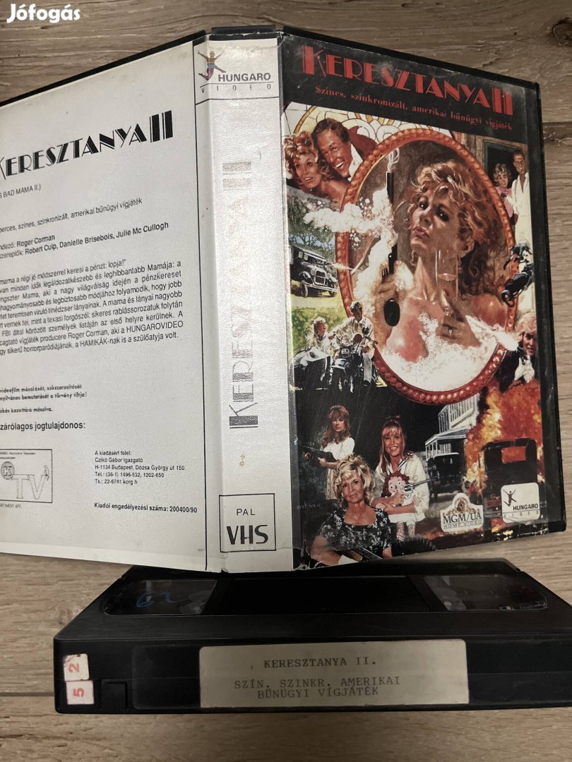 Keresztanya 2 vhs.  