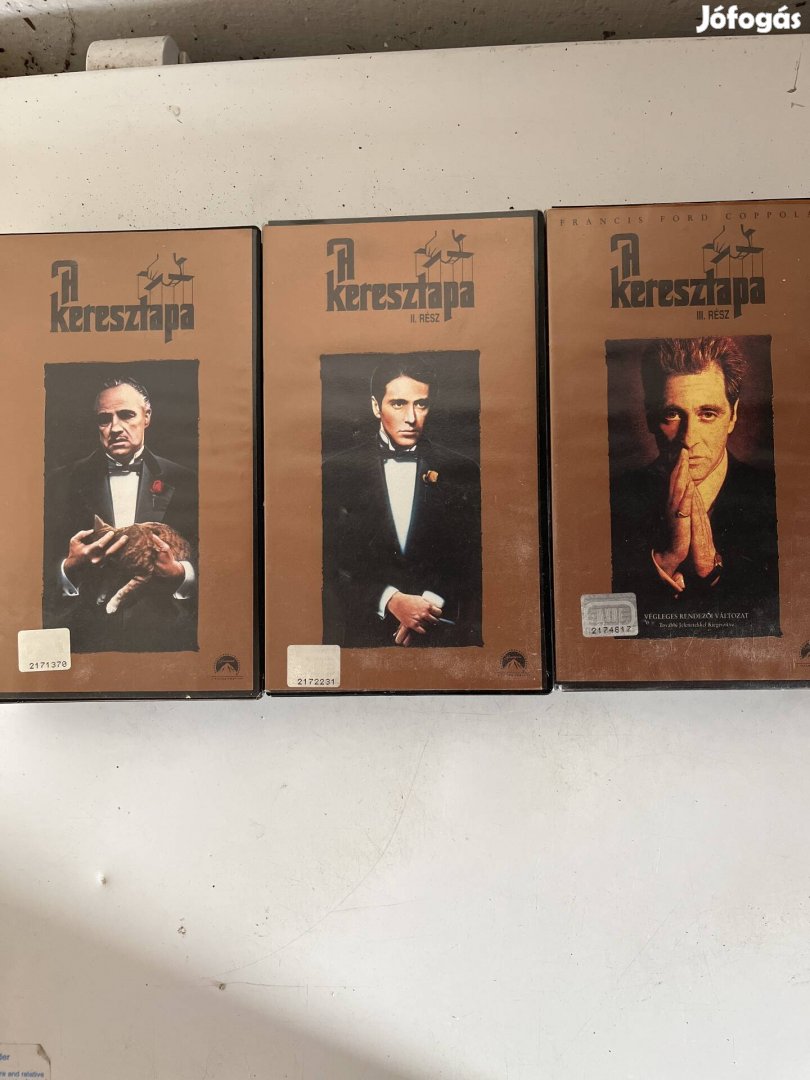 Keresztapa pakk vhs 