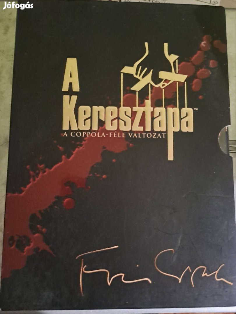 Keresztapa triológia dvd