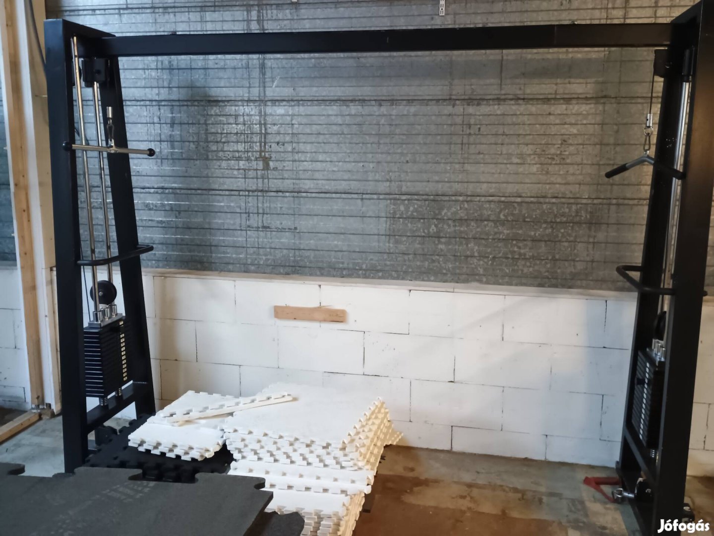 Keresztcsiga alsó-felső csigás 2x75 kg