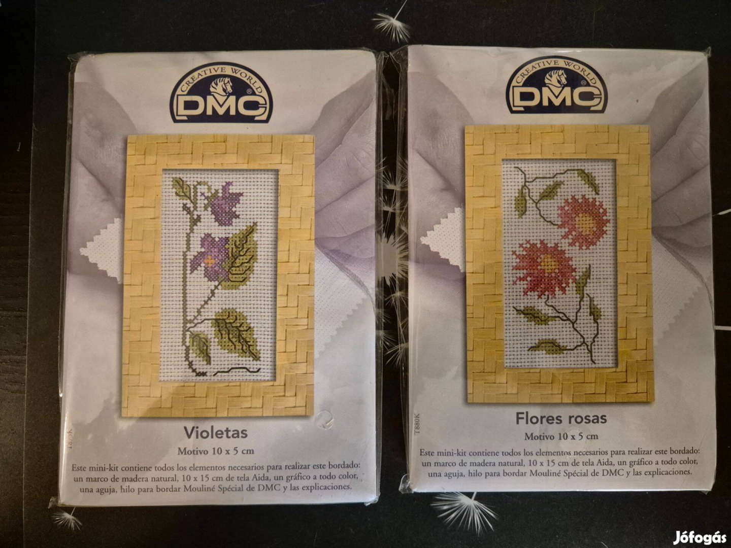 Keresztszemes hímzőkészlet