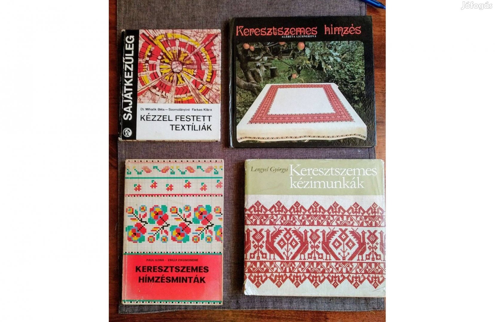 Keresztszemes kézimunkák Népi kézimunkák Lengyel Györgyi