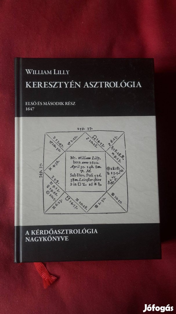 Keresztyén asztrológia című könyv eladó (William Lilly)