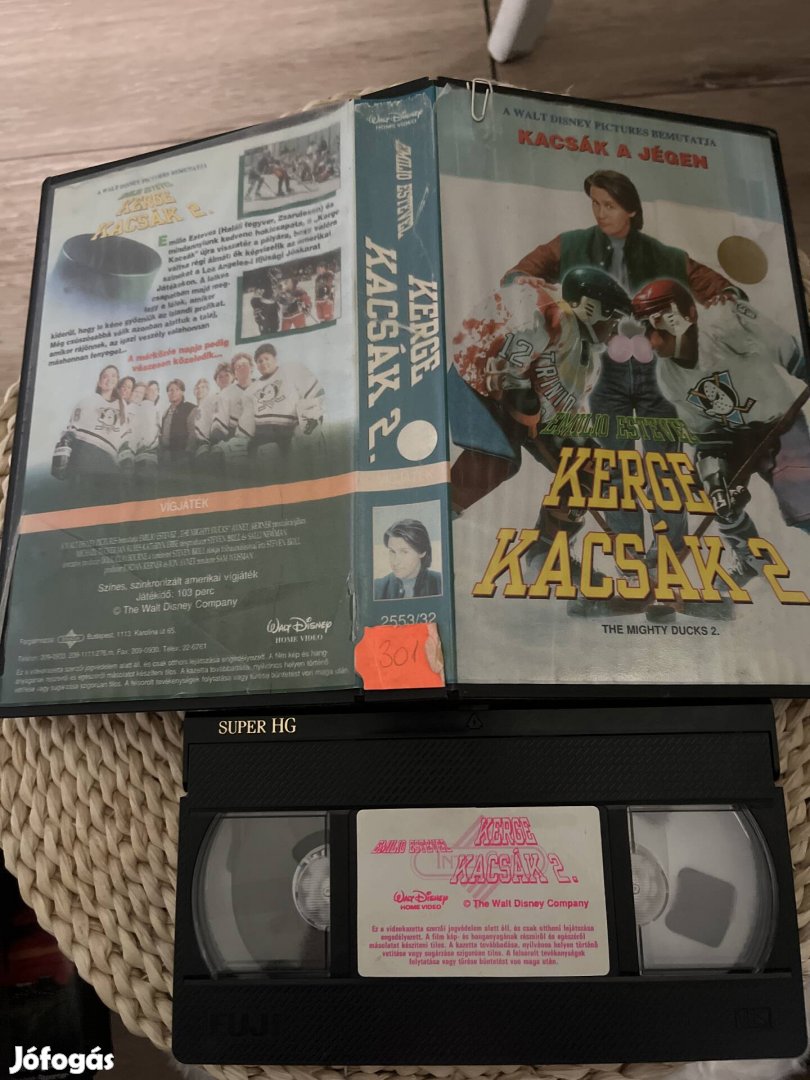 Kerge kacsák vhs film