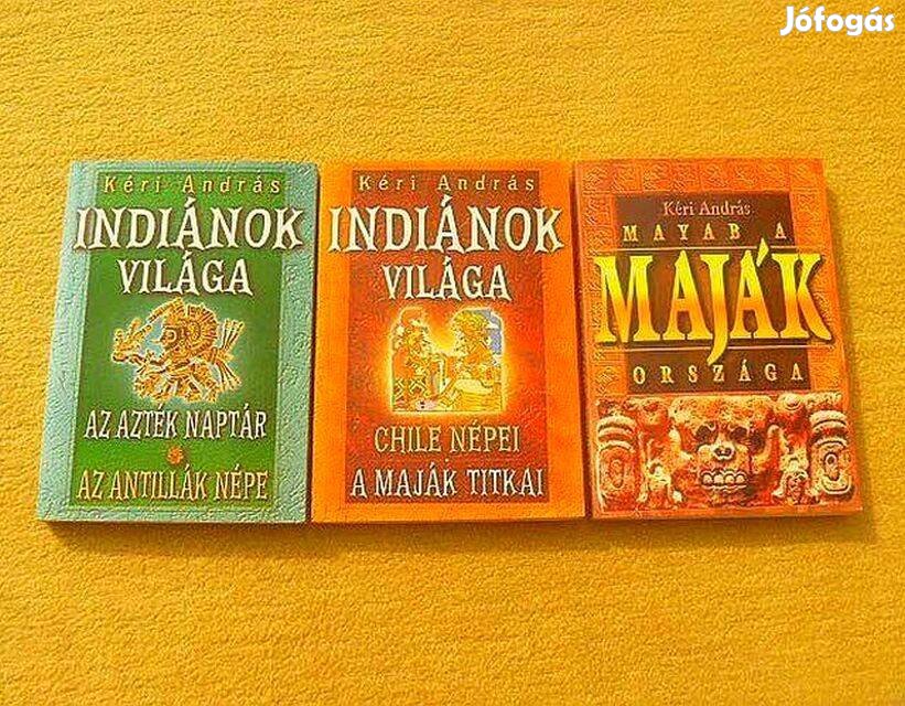 Kéri András könyvek (Indiánok világa) - Új könyvek