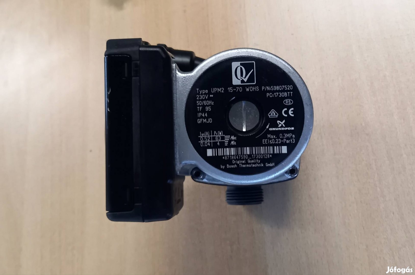 Keringető szivattyu Grundfos UPM2 15-70 Eredeti! Szervizelt!