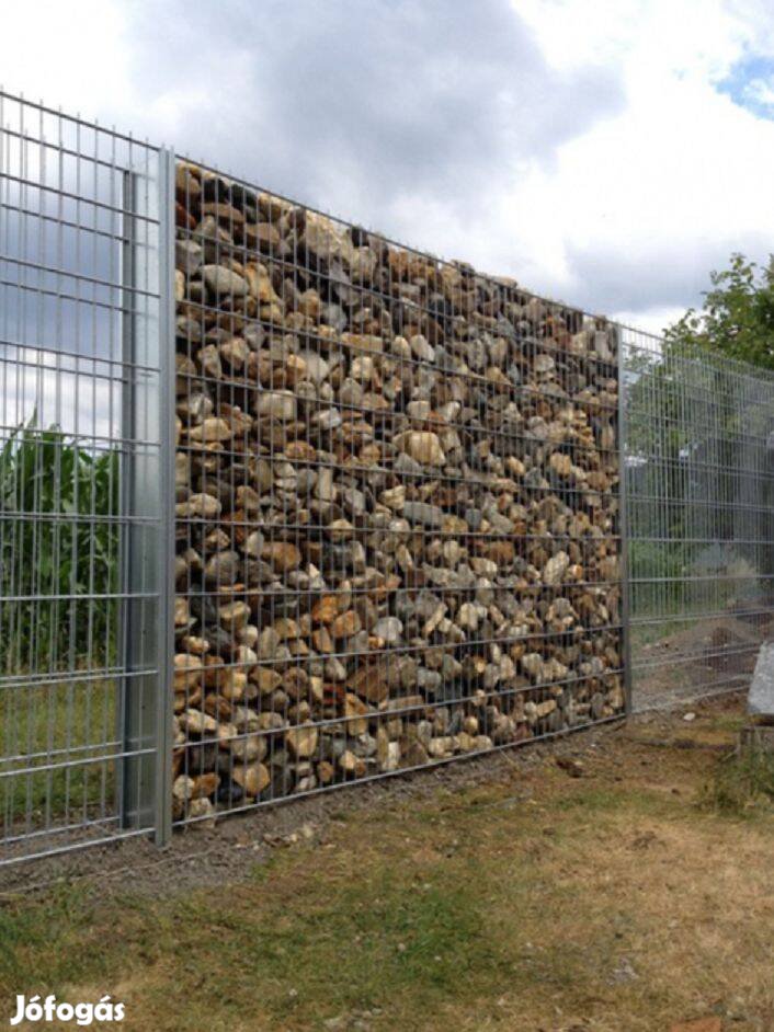 Kerítés, Gabion kerítésanyagok 120/200H országos szállítással. Biztons