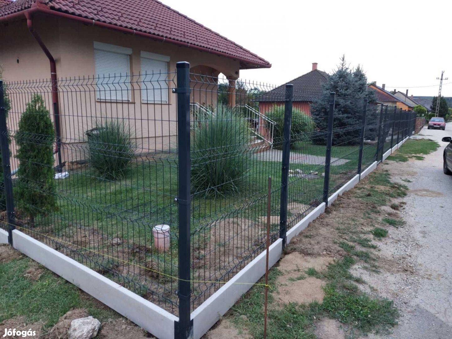 Kerítés építés az egész országban! Táblás kerítés 3D paneles