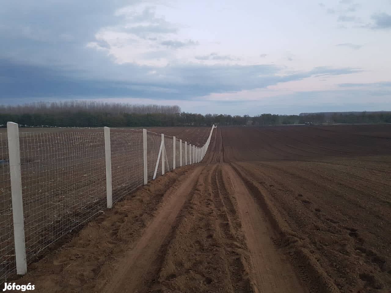 Kerítés építés bárhol az országban! Vadháló, drótfonat, oszlop