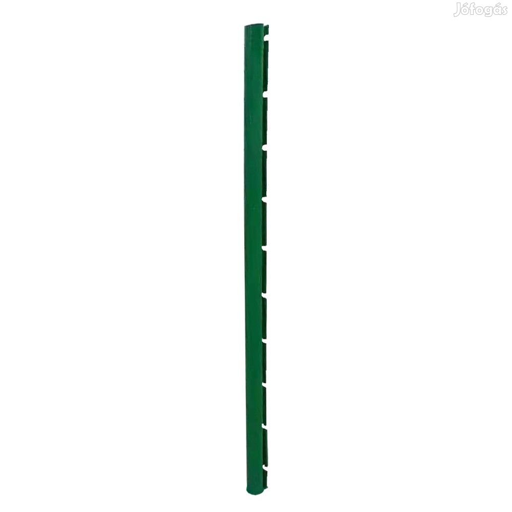Kerítésoszlop 220 cm-es 153 cm kerítéshez erős KO-220x153-GREEN-2