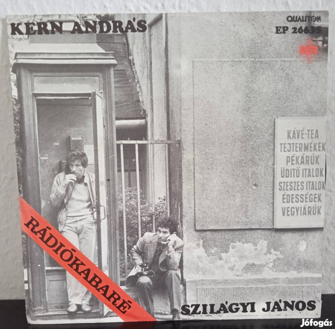 Kern András - Szilágyi János -Rádiókabaré -bakelit lemez eladó 