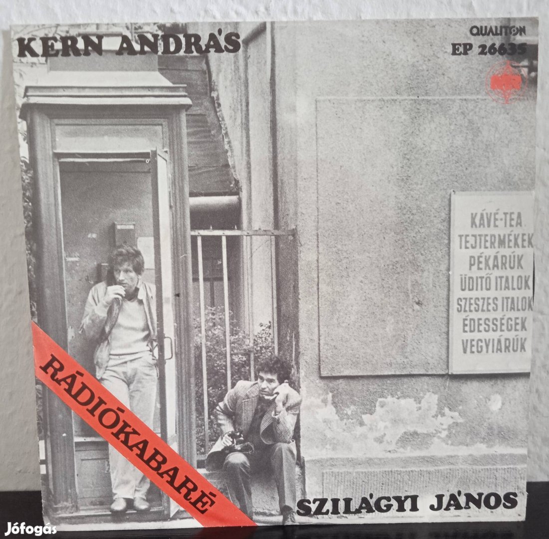 Kern András - Szilágyi János - Rádiókabaré - bakelit lemez 