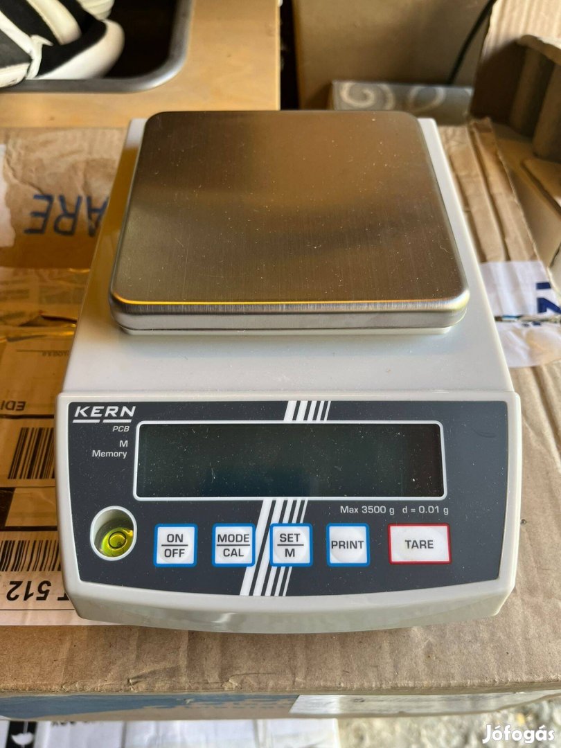Kern precíziós mérleg max 3500g, d=0,01g PCB-3500-2