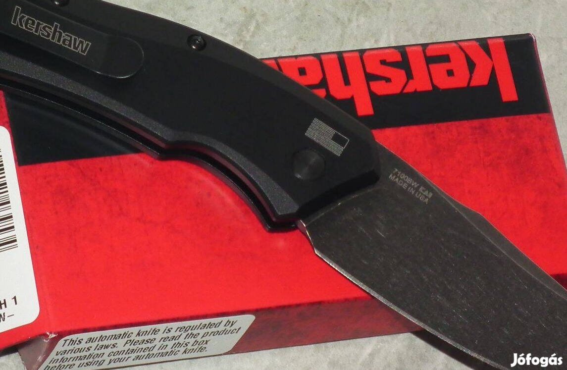 Kershaw Launch 1 K-7100BW prémium bicska CPM154 acél dobozos, új