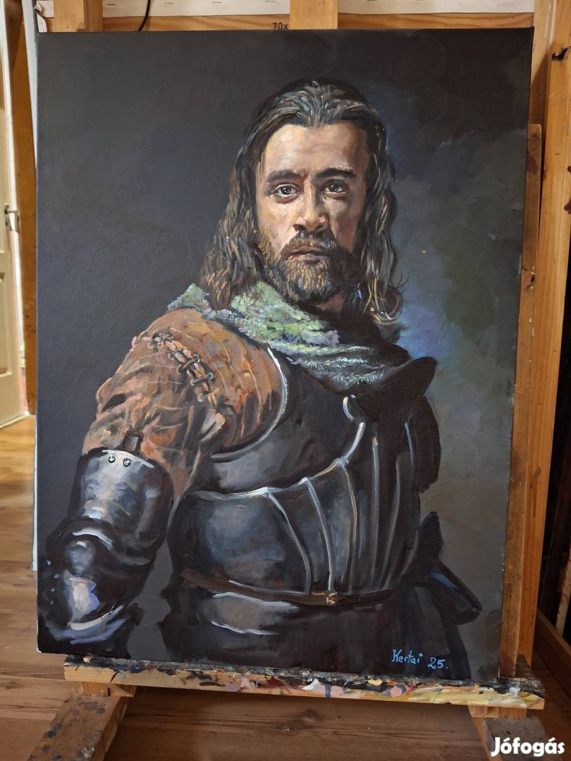 Kertai Zalán:Hunyadi festmény.