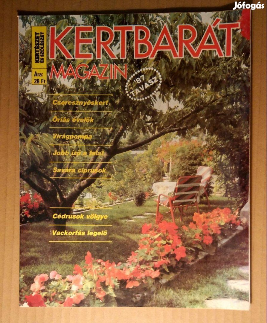 Kertbarát Magazin 1987/Tavasz