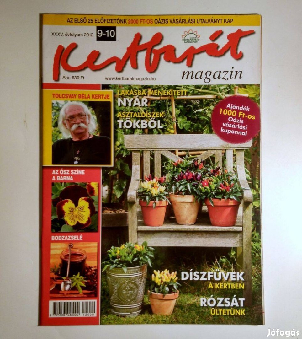 Kertbarát Magazin 2012/9-10.szám (9kép+tartalom)