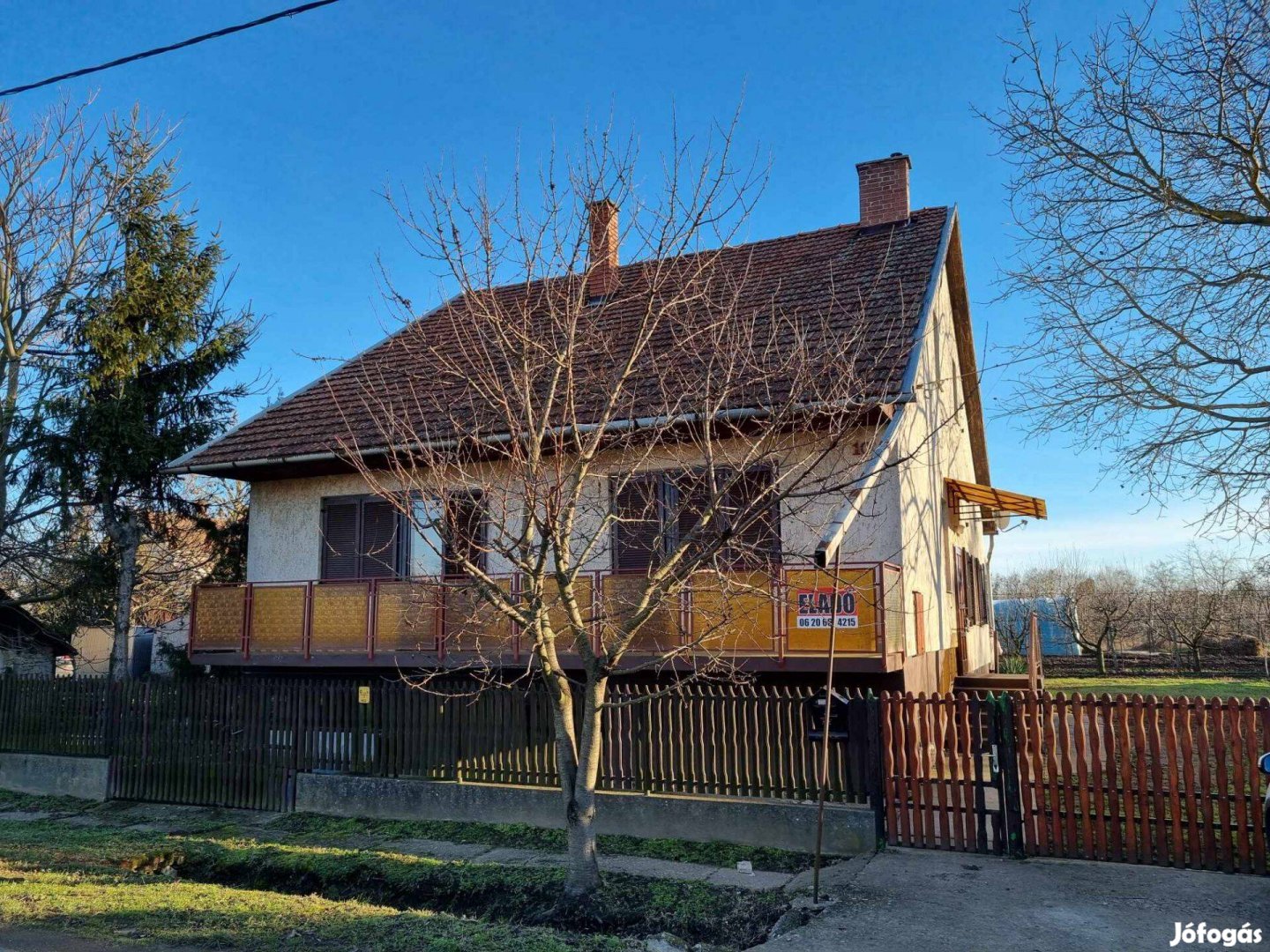 Kertes családi ház a Tisza -tónal, Tiszaörsön