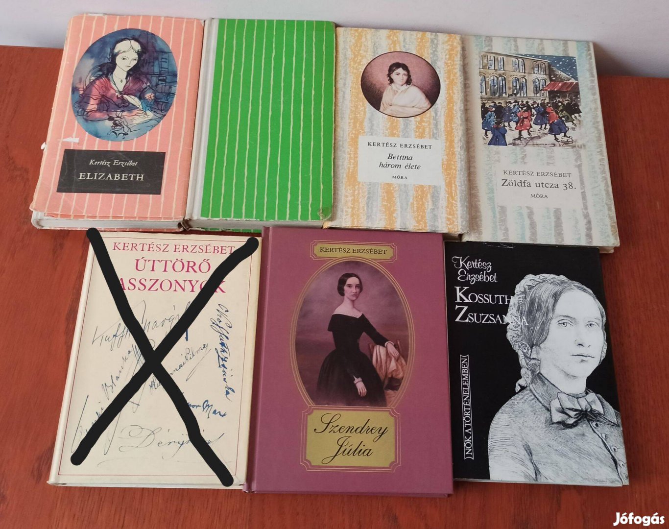 Kertész Erzsébet könyvcsomag 6 db könyv