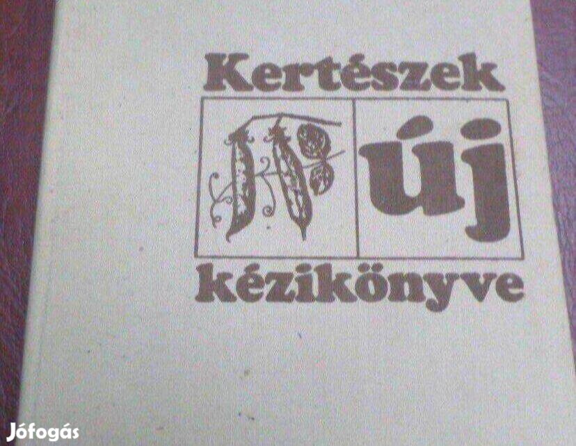 Kertészek kézikönyve könyv 1960