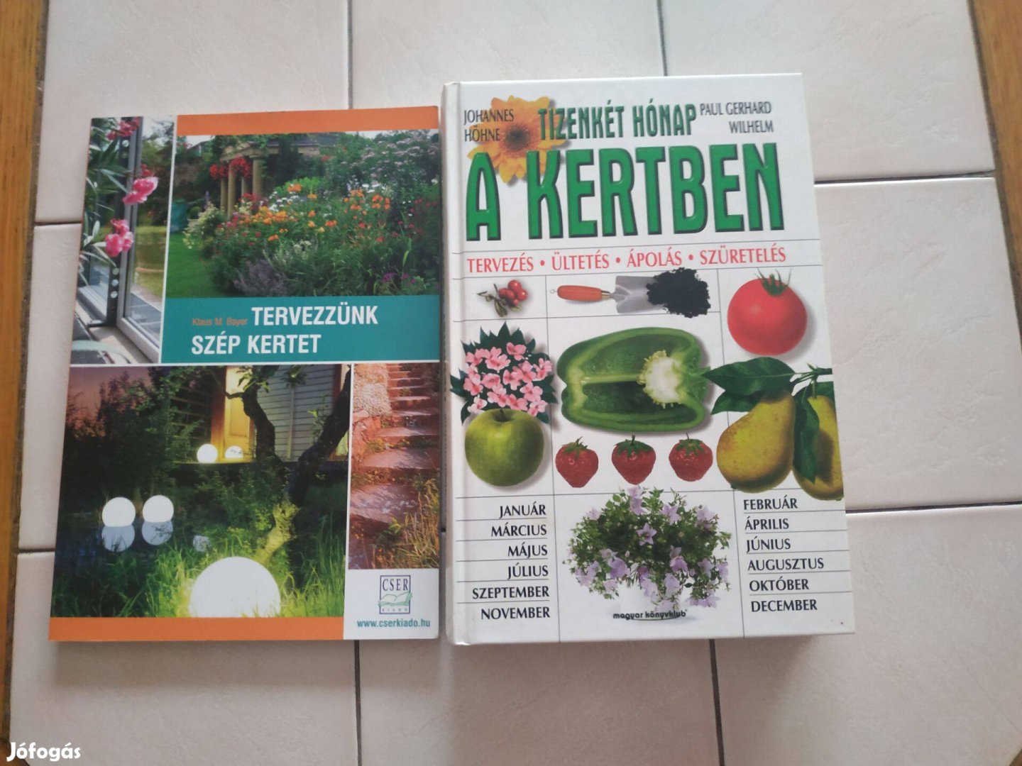 Kertészeti könyvek 3500 Ft/ db